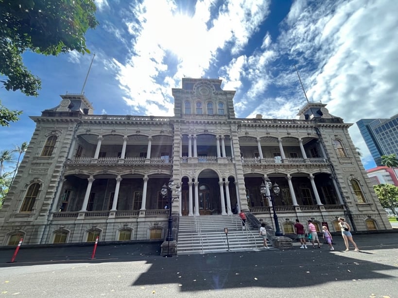 Iolani Palace, Honolulu, Hawaii