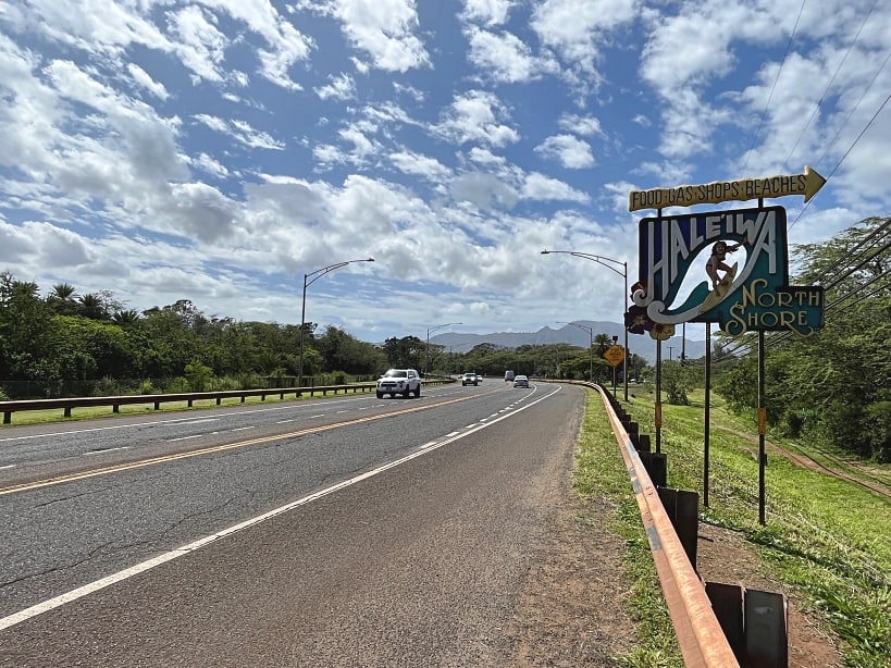 Haleiwa Town, Oahu, Hawaii