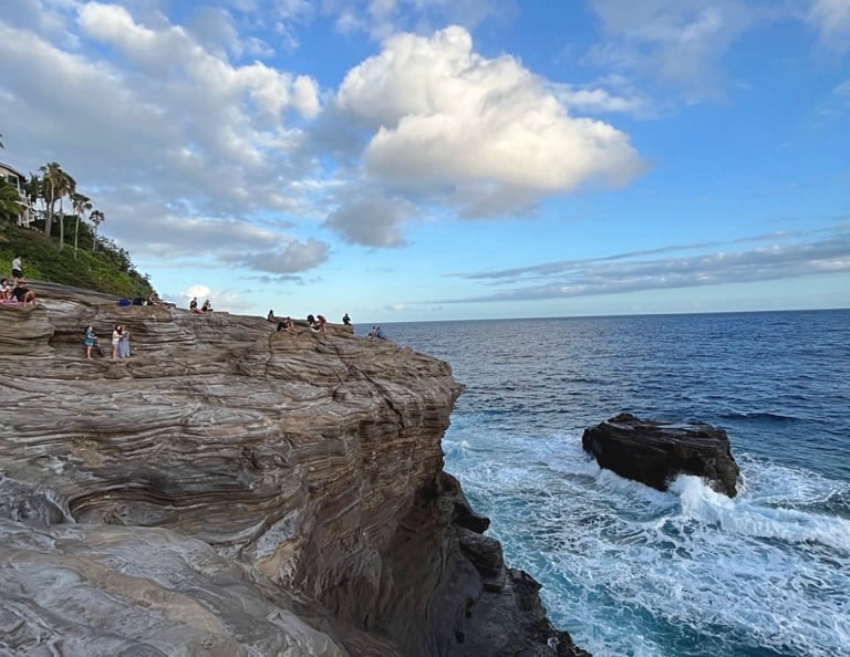 Spitting Cave, Honolulu, Oahu, Hawaii