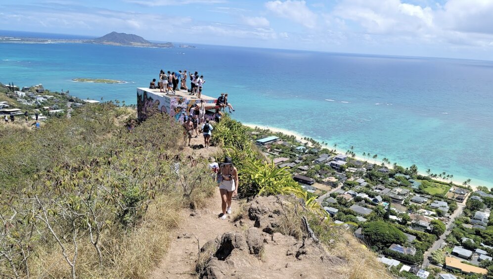 Lanikai Pillbox, Kailua, Oahu, Hawaii